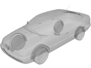 Volkswagen Passat (1997) 3D Model preview