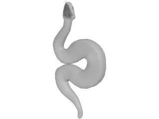 Snake Viper 3D Model preview