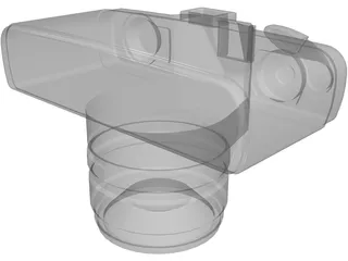 Camera Photo 3D Model preview