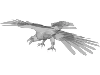 Eagle 3D Model preview