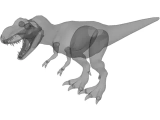 Tyrannosaurus Rex 3D Model preview