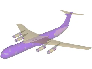 C-141 Starlifter 3D Model preview