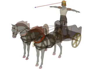 Chariot 3D Model preview