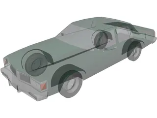 Oldsmobile Delta 88 (1985) 3D Model preview