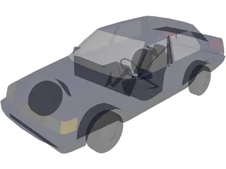 Toyota Corolla (1987) 3D Model preview