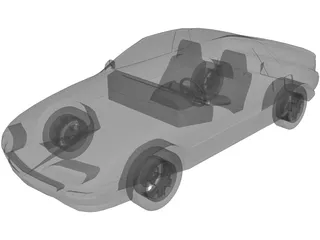 Isuzu Geo Storm (1993) 3D Model preview