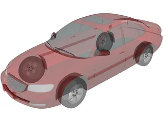 Cadillac Catera (1999) 3D Model preview