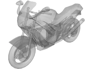 Suzuki Katana (1991) 3D Model preview