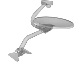Satellite Dish 3D Model preview