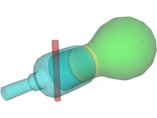 Light Bulb 3D Model preview