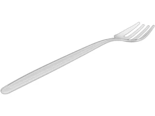 Fork 3D Model preview