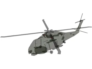 Sikorsky SH-60 Seahawk 3D Model preview