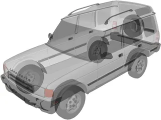 Land Rover Discovery (1996) 3D Model preview