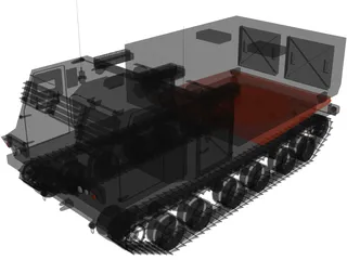MLRS 3D Model preview