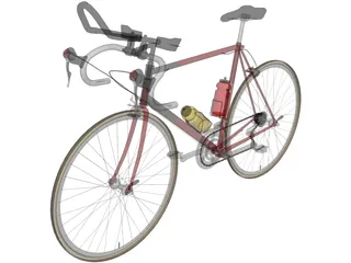 Bicycle 3D Model preview