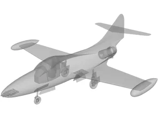 F9F Panther 3D Model preview