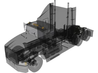 Ford Aeromax 120 3D Model preview