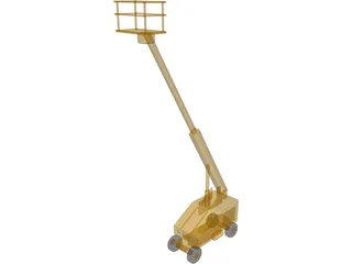 Manlift 3D Model preview