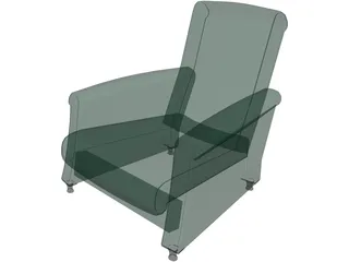 Chair Lounge 3D Model preview