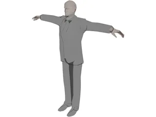 Man 3D Model preview