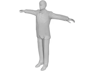 Man 3D Model preview