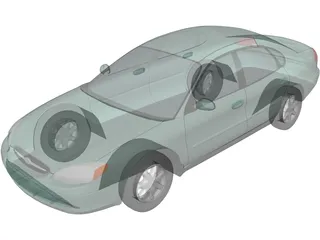 Ford Taurus (2000) 3D Model preview