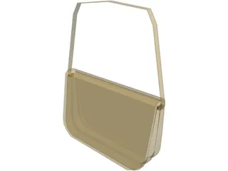 Handbag 3D Model preview