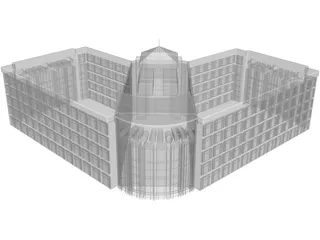 State Building 3D Model preview