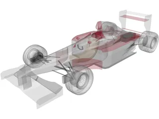 Ferrari F399 F1 (1999) 3D Model preview