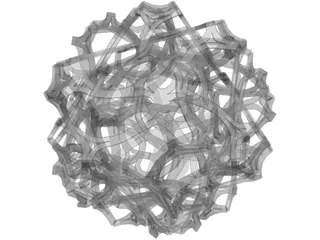 Buckyball 3D Model preview
