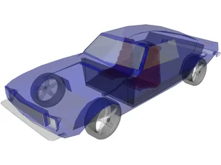 Chevrolet Camaro (1962) 3D Model preview