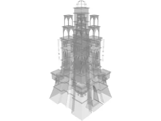 Tower 3D Model preview