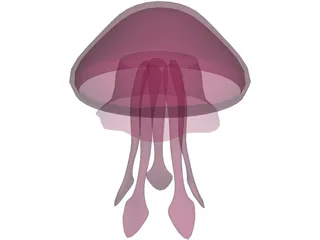 Jelly Fish 3D Model preview