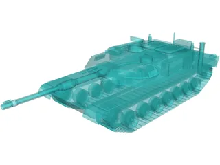Tank 3D Model preview
