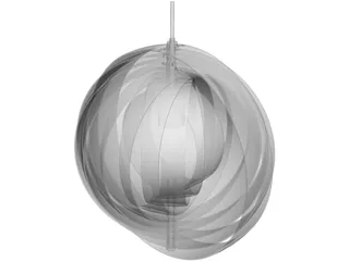 Moon Lamp 3D Model preview