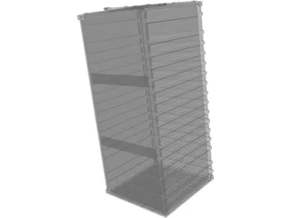 Container Shipping 20ft 3D Model preview