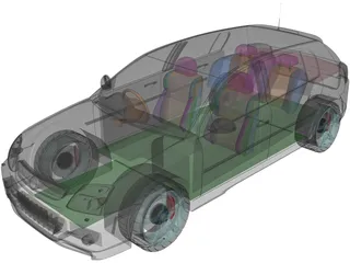 Opel Signum 3D Model preview