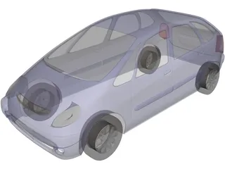 Citroen Xsara Picasso 3D Model preview