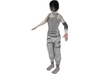 Faith [Mirrors Edge] 3D Model preview