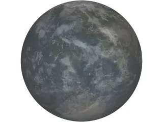 Earth 3D Model preview