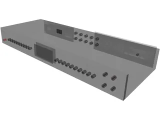 Graphic Equalizer 3D Model preview