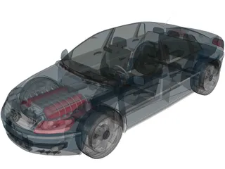 Volkswagen Phaeton W12 3D Model preview