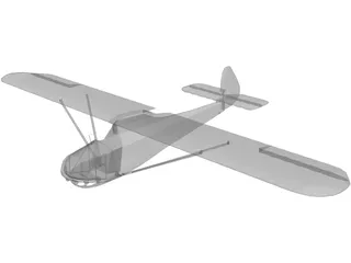 Colditz Cock Glider 3D Model preview