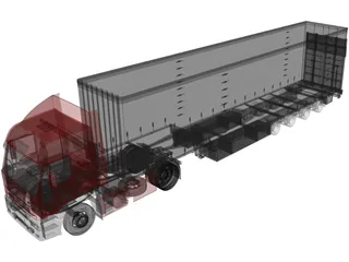 Iveco Eurotech 3D Model preview