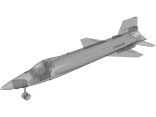 X15B 3D Model preview