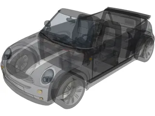 Mini Cooper Cabriolet 3D Model preview