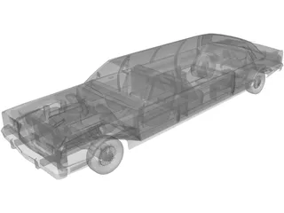 Lincoln Towncar 3D Model preview