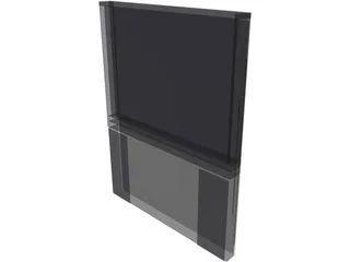 TV Projection 3D Model preview