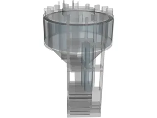 Steel-Concrete Bond 3D Model preview