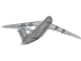Lockheed C-5 Galaxy 3D Model preview